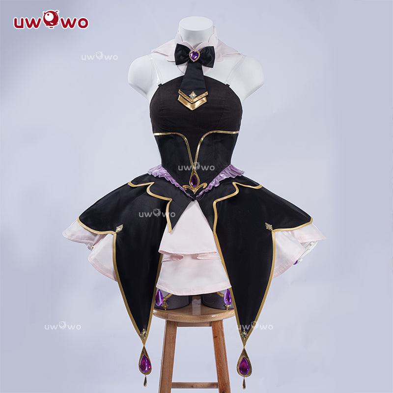 INSTOCK Uwowo Anime Star Detective Precure! Cure Arcana Shadow/Moria Luluka Cosplay Costume