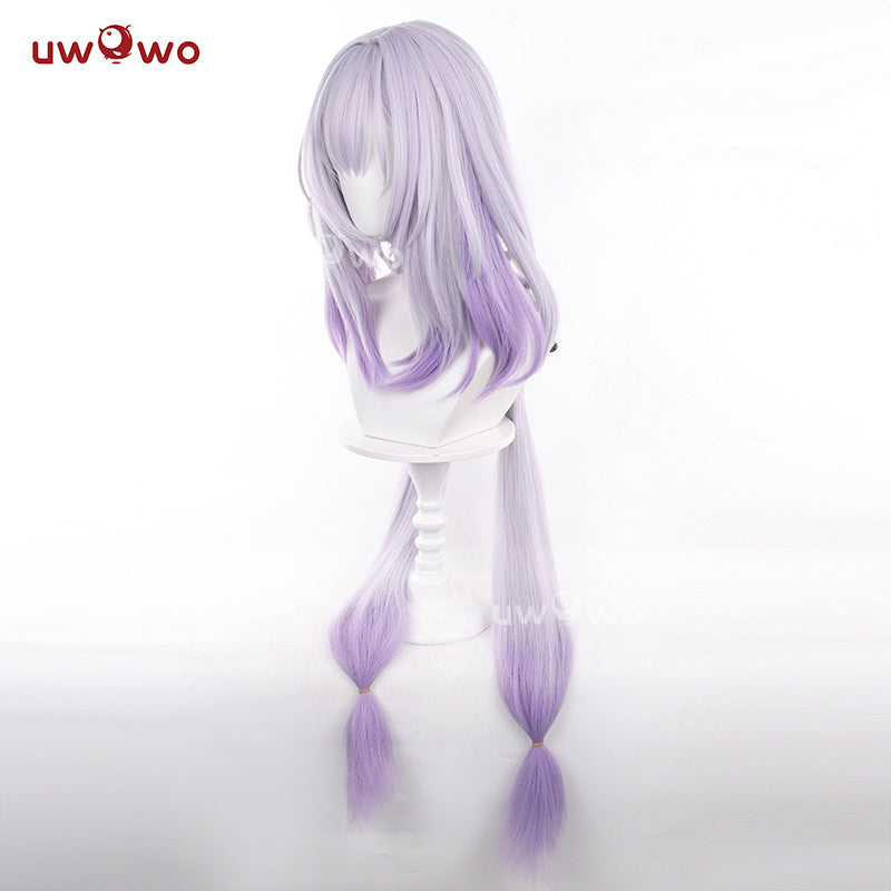 Uwowo Honkai: Star Rail Castorice Cosplay Wig Long Light Purple Hair