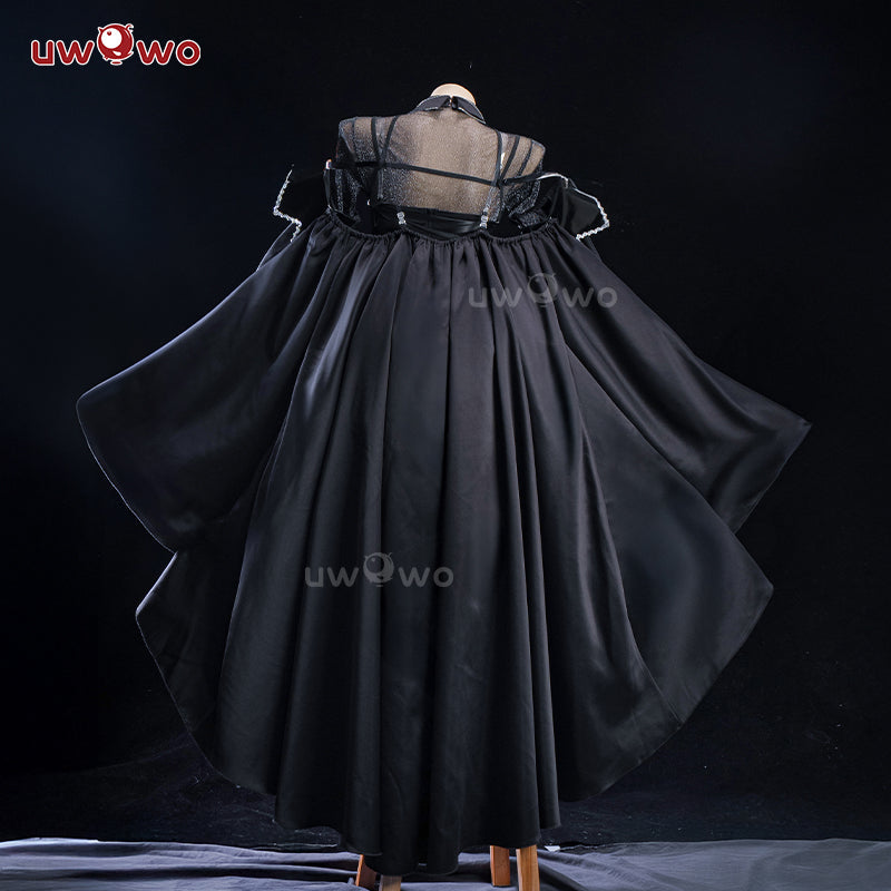 INSTOCK S-3XL Uwowo Game Honkai Star Rail Robin Black Dress Cosplay Costume