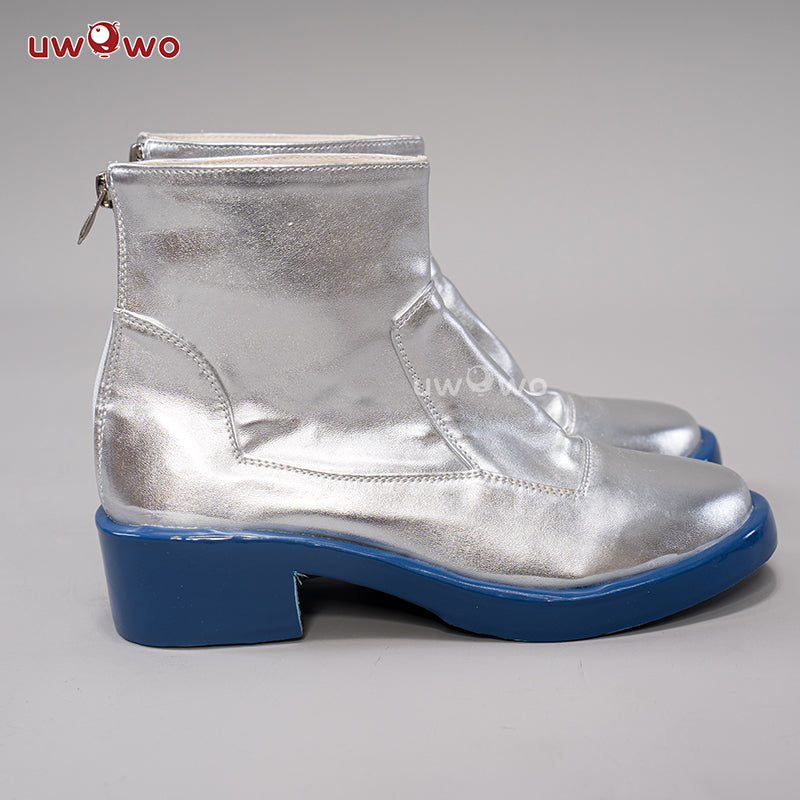 【Clearance】Uwowo V singer  Snow Girl Cosplay Shoes Boots