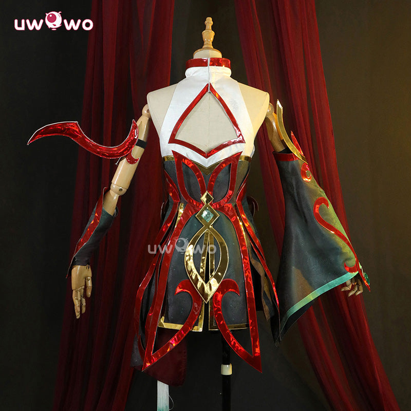 【Clearance】Uwowo Collab Series: Game Female Cosplay Costume Green