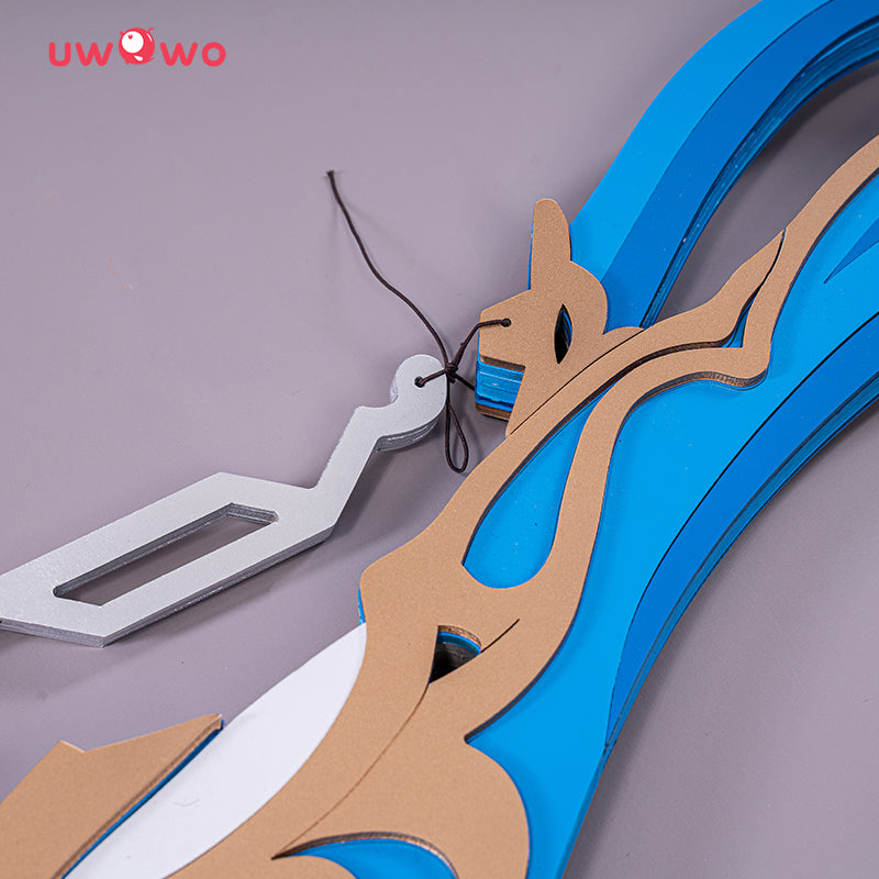 【Clearance】Uwowo Game Genshin Impact Weapons Venti Elegy for the End Cosplay Props Bows Props