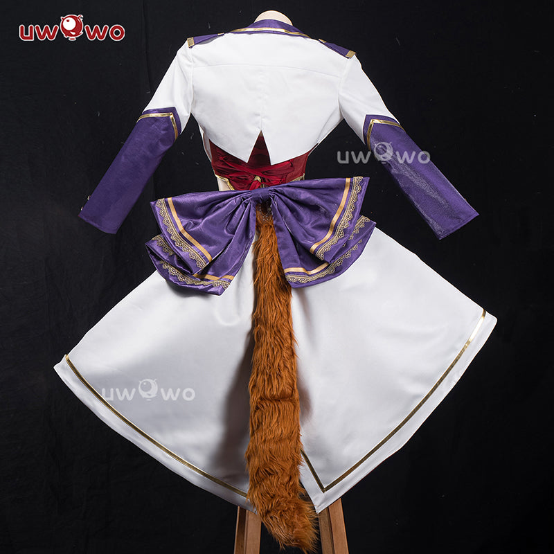 INSTOCK Uwowo Umamusume: Pretty Derby Daiwa Scarlet Starting Future Stage Outfit Cosplay Costume S-3XL