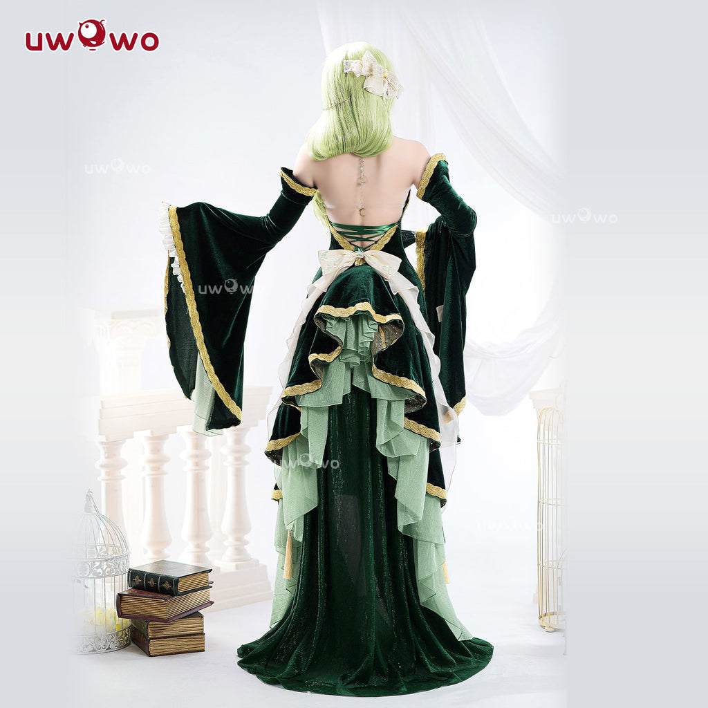 [Last Batch] 【Special Discount】S-3XL INSTOCK Uwowo Code Geass: C.C. CC Court Style Gown Cosplay Costume