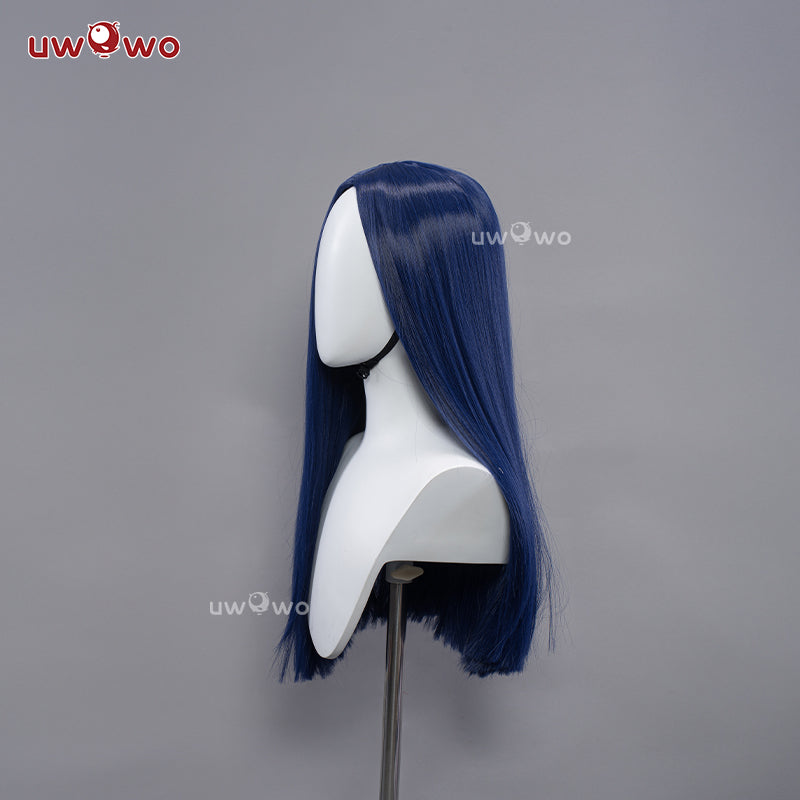 【Clearance】Uwowo Game Cosplay Wig Long Purple And Blue Hair