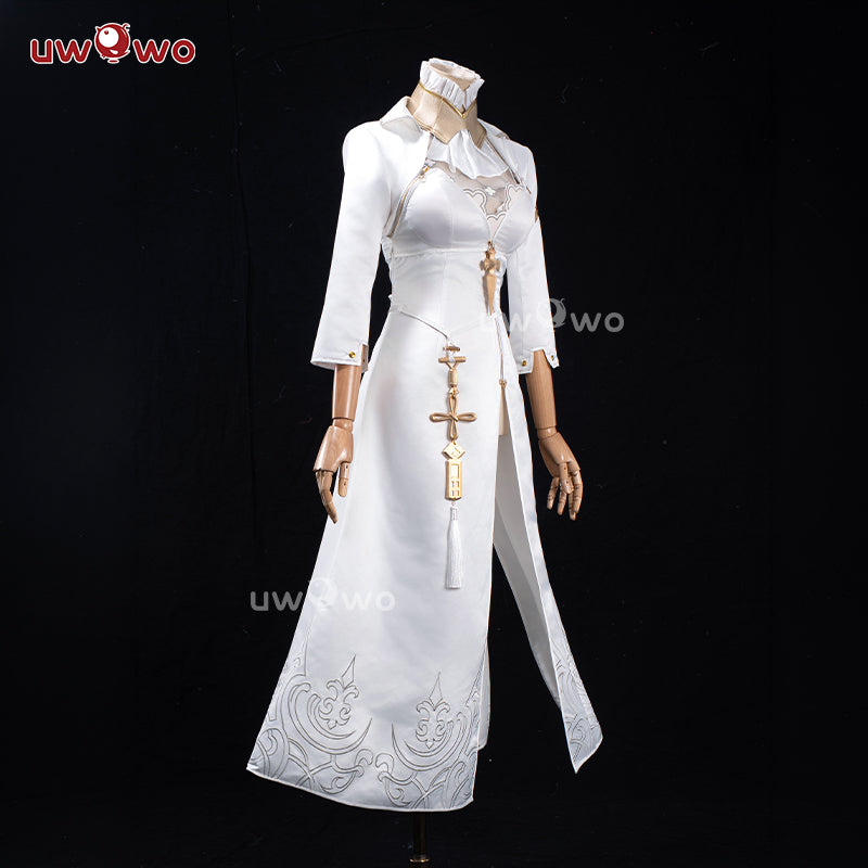JUL PRESALE Uwowo Commander White Mercy Skin Cosplay Costume