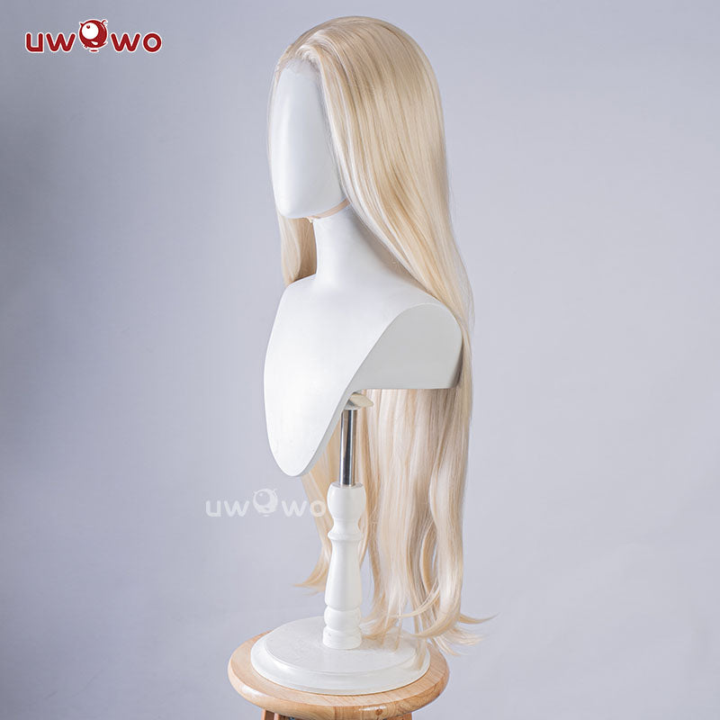 Uwowo Game Coven Cosplay Wig Long Yellow Hair