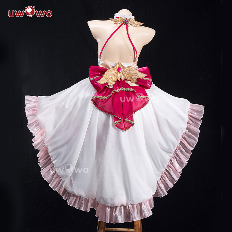 [Last Batch] INSTOCK Uwowo Game Honkai Impact 3: Elysia Fanart Seraphic Bloom Cosplay Costume S-3XL