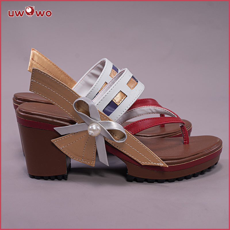 Uwowo Game Genshin Impact Inazuma Yae Miko Cosplay Shoes