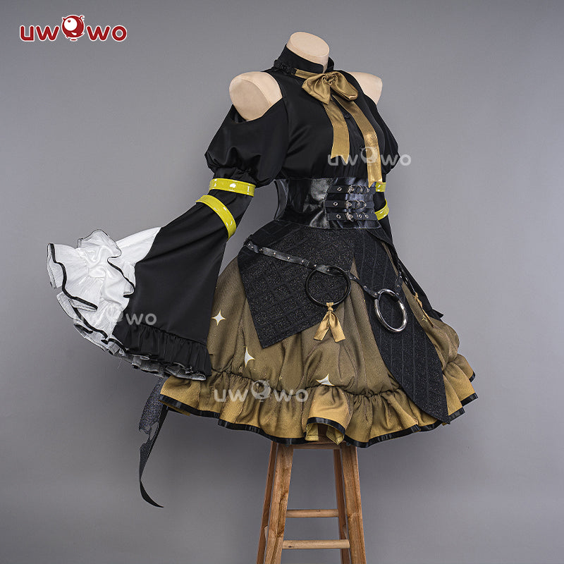 【Clearance】【In Stock】Uwowo V Singer Rascal Collab Witch Gothic Halloween Cosplay Costume