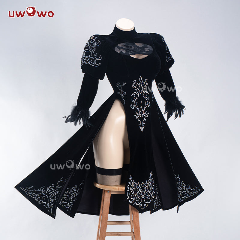 INSTOCK S-3XL Uwowo 2B Redesign Cheongsam Fanart Cosplay Costume