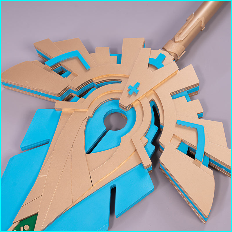 【Clearance】Uwowo Game Genshin Impact Weapons Skyward Pride Cosplay Props Claymores Props