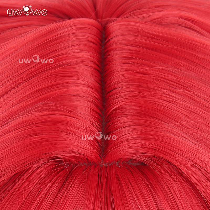 【Clearance】Uwowo Game Identity V Priestess-“Crimson” Cosplay Wig Long Red Hair