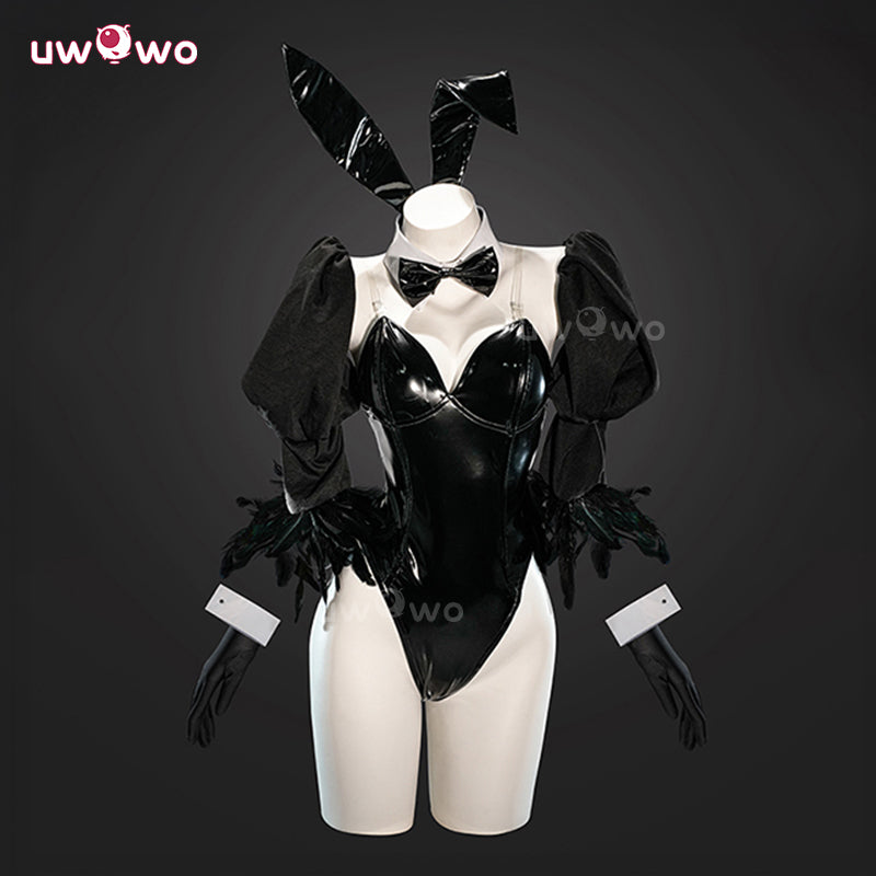 Uwowo Collab Series: Black 2B/A2 Bunnysuit Cosplay Costume S-XL