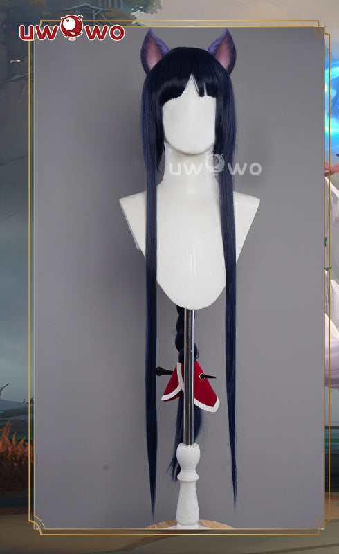Uwowo Game Champion Nine Tailed Fox Wild Rift WR ASU Cosplay Wig Long Hair