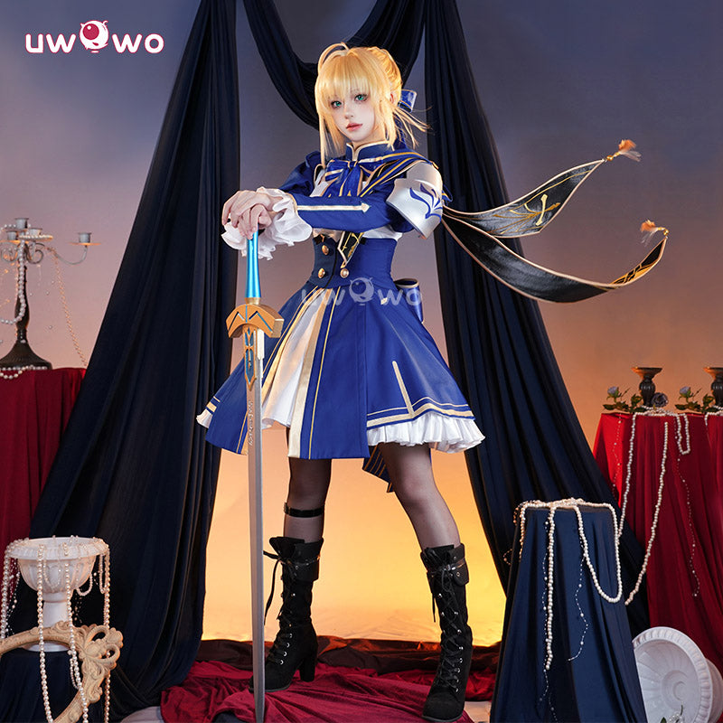 Uwowo Collab Series: Game Honkai Star Rail × Fate/stay night Collab Saber Cosplay Costume S-XXL