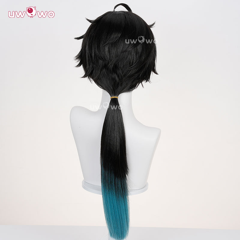【Clearance】Uwowo Honkai: Star Rail Dan Heng • Permansor Terrae Cosplay Wig Short Black Hair