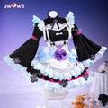 Uwowo Collab Series: Vtuber Enna Alouette Maid Cosplay Costumes S-3XL