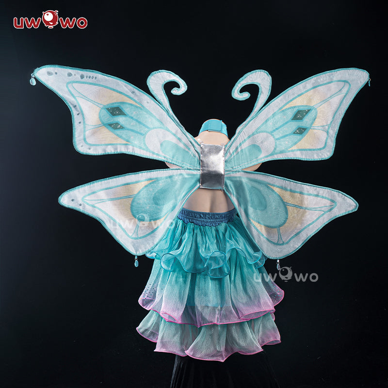 INSTOCK S-3XL Uwowo Bloom Princess Wings Fairy Club Cosplay Costumes