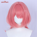 Uwowo Game Zenless Zone Zero Ramiel Cosplay Wig Short Pink Hair