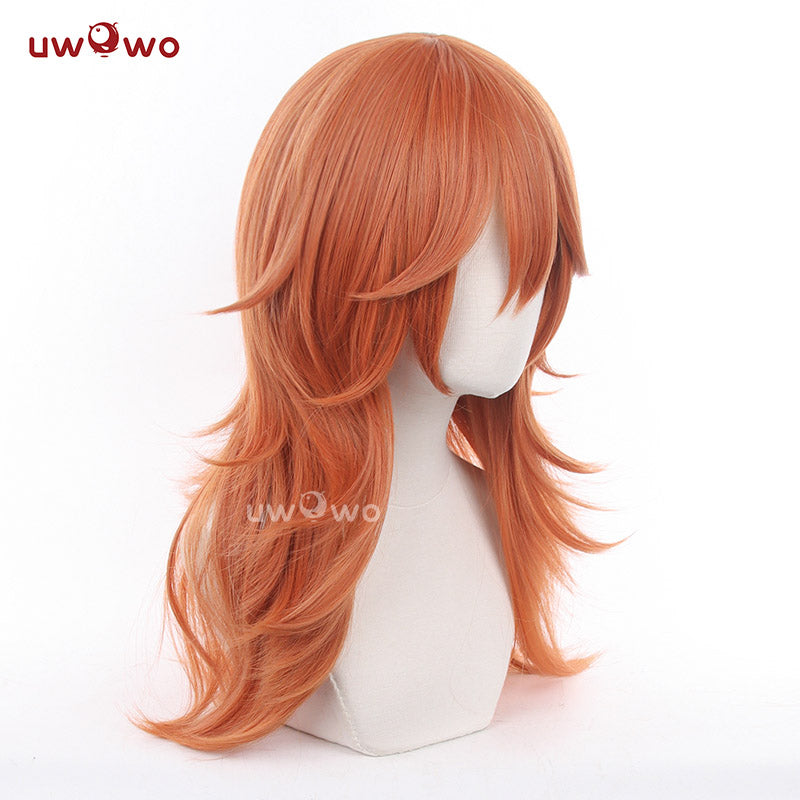 Uwowo Manga Cosplay Wig Middle Yellow Hair