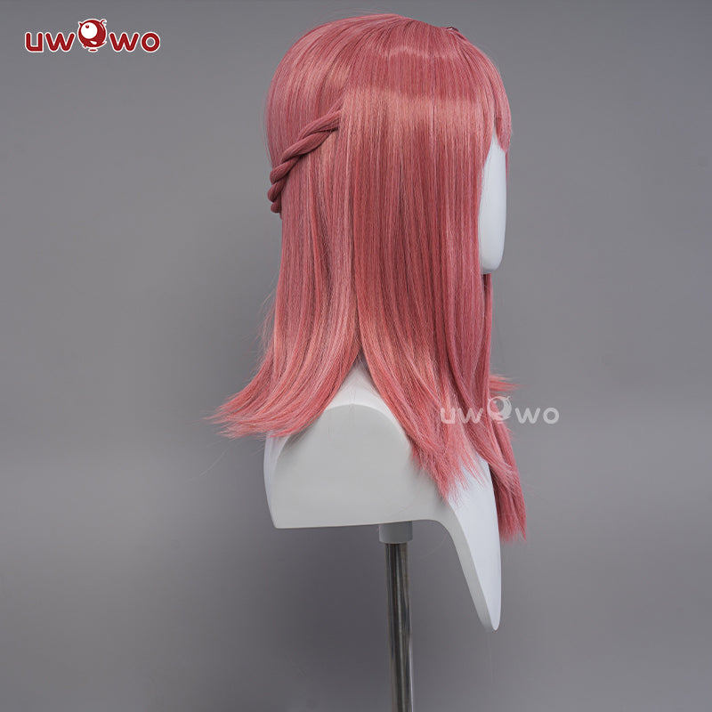 【Clearance】Uwowo Honkai Star Rail Cosplay Asta Wig Middle Pink Hair