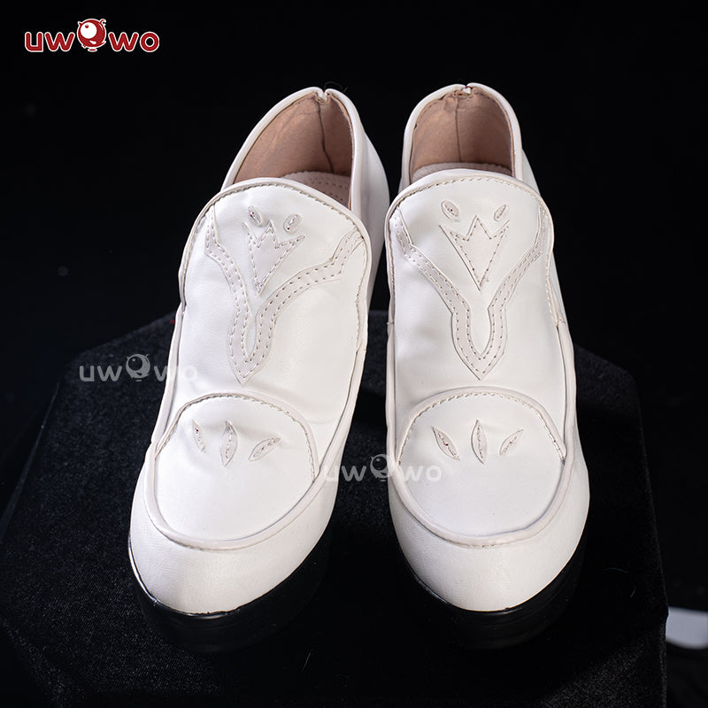 【Clearance】Uwowo 2B Catgirl Namjatown Collab White Cosplay Shoes