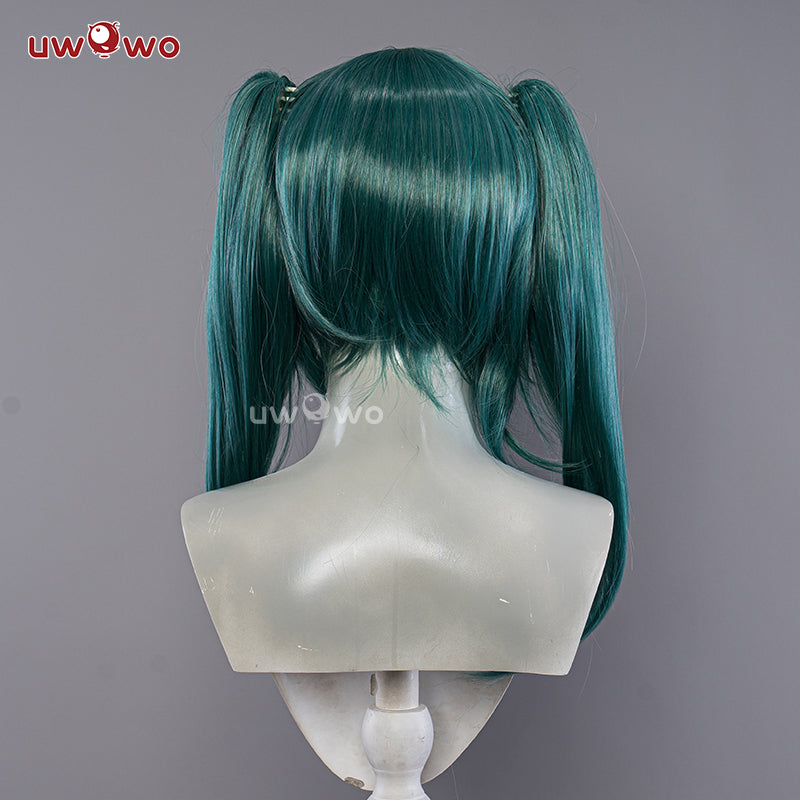 【Clearance】Uwowo Uwowo V Singer Cosplay Wig Green Hair