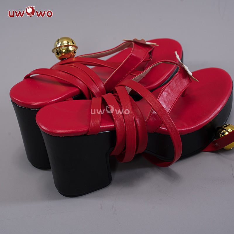 【Clearance】Uwowo Game Honkai: Star Rail Sparkle Hanabi Cosplay Shoes Clogs