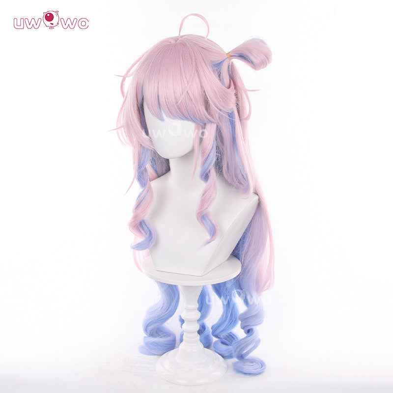 Uwowo Game Wuthering Waves Denia WuWa Cosplay Wig Long Pink Hair