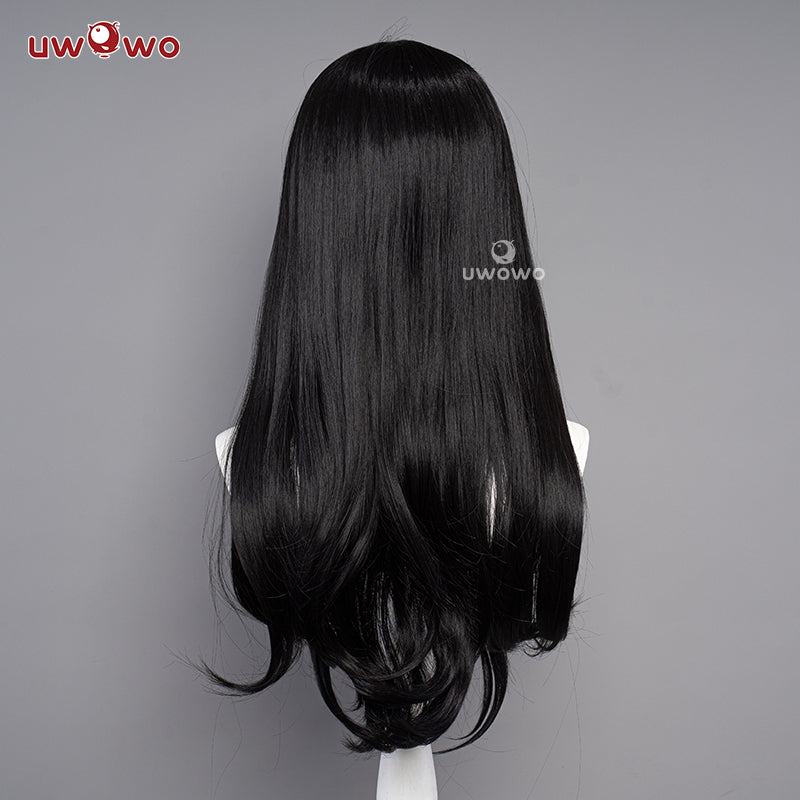 Uwowo Mange Anime Cosplay Wig Long Black Hair
