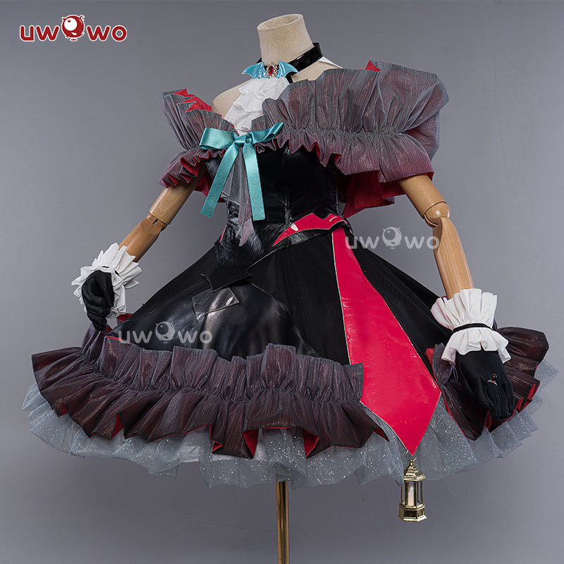 【Clearance Sale】[Last Batch]【In Stock】Uwowo V Singer Blood Fanart Devil Halloween Cosplay Costume