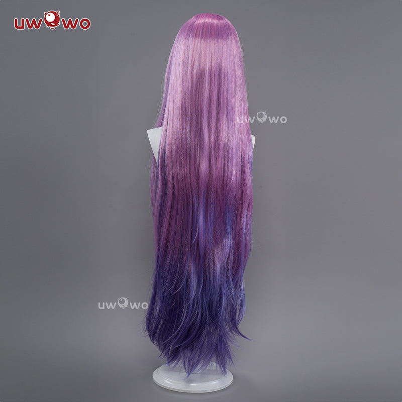 【Clearance】Uwowo Game Rose Cosplay  Wig Long Pink Hair
