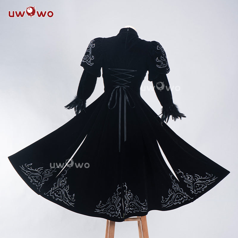 INSTOCK S-3XL Uwowo 2B Redesign Cheongsam Fanart Cosplay Costume