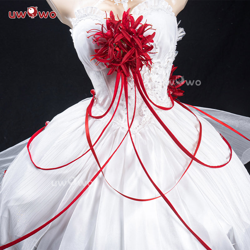 INSTOCK Uwowo Phrolova White Melody Gown Wuthering Waves WuWa Cosplay Costume S-3XL
