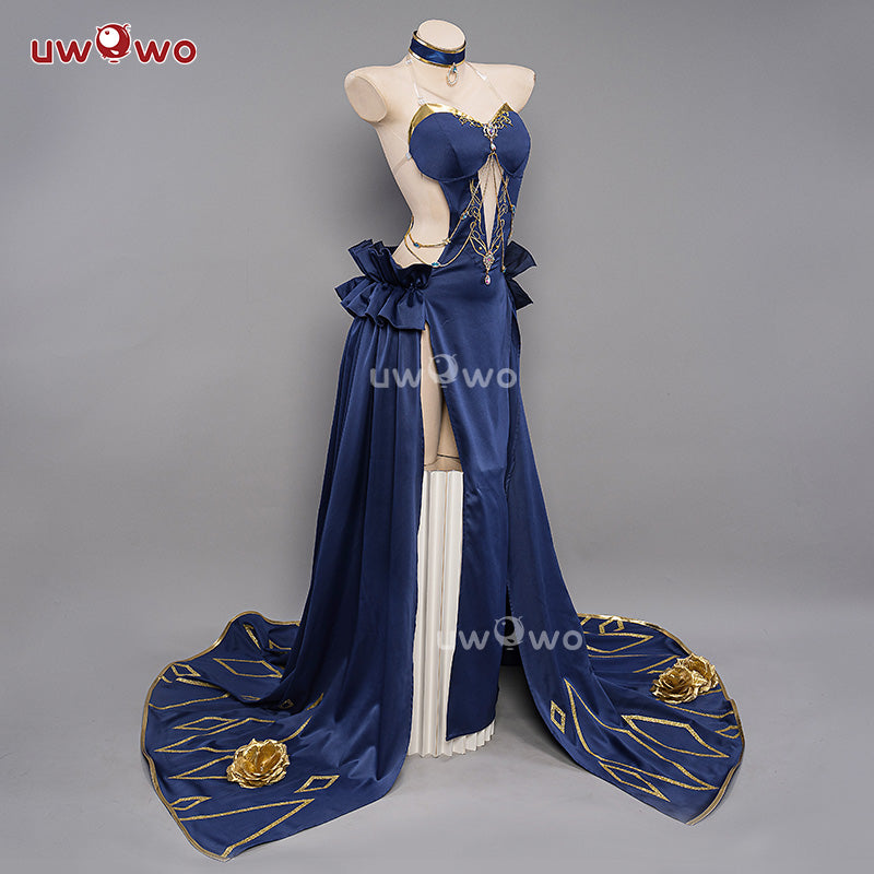 [Last batch]【In Stock】Uwowo Anime Code Geass: C.C. CC Chessboard Party Gown Mahjong Soul Collab Cosplay Costume