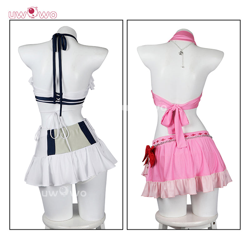 Uwowo Collab Series: Final Fantasy 7 Rebirth FF7 Tifa Aerith Swimsuit Cosplay Costume