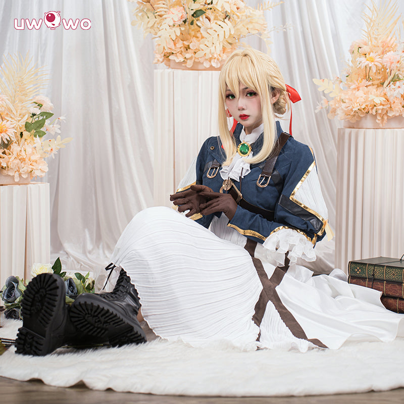 Uwowo Collab Series: Anime Violet Evergarden Cosplay Violet cosplay Costume Women Dress