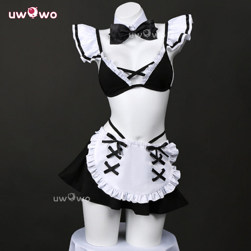Uwowo Collab Series: Anime Marin Kitagawa Summer Maid Swimsuit Cosplay Costume S-2XL