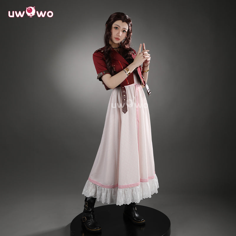 Uwowo Collab Series: Final Fantasy 7 Rebirth FF7 Aerith Cosplay Costume