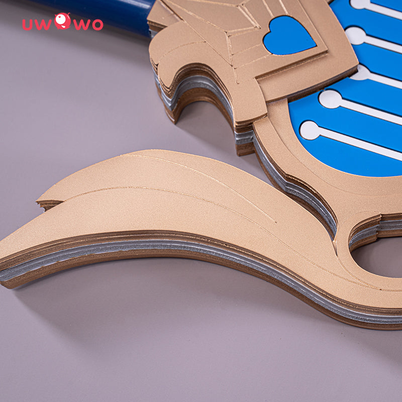【Clearance】Uwowo Game Genshin Impact Weapons Eula Song of Broken Pines Cosplay Props Claymores Props