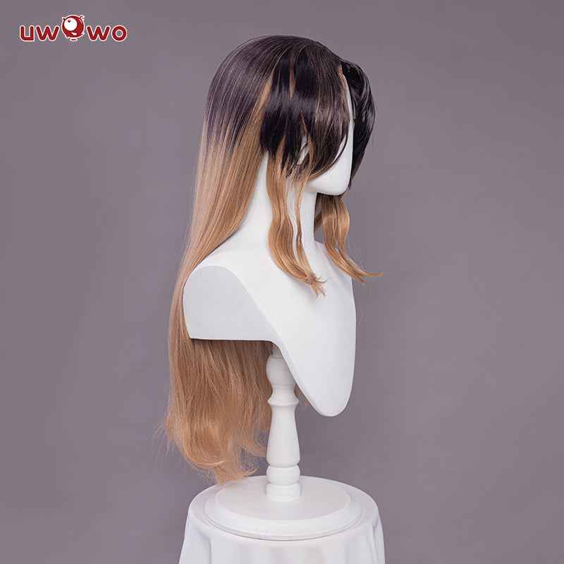 Uwowo Game Cosplay Coven Wig 75cm Purple linen Hair