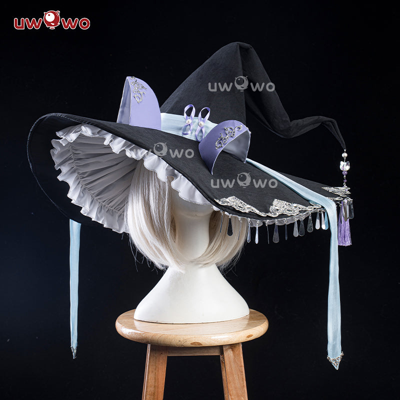 【Clearance Sale】[Last Batch]Uwowo Genshin Impact Fanart Keqing Witch Cosplay Costume