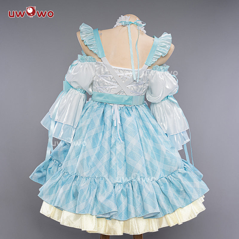 【Clearance Sale】【In Stock】Uwowo V Singer Rakuten Collab Happy 16th Birthday Cosplay Costume