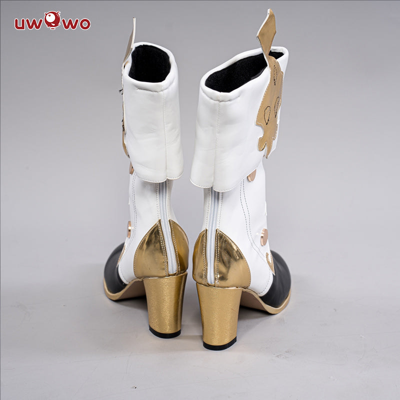 【Clearance】Uwowo Game Genshin Impact Fontaine Clorinde Cosplay Shoes Boots