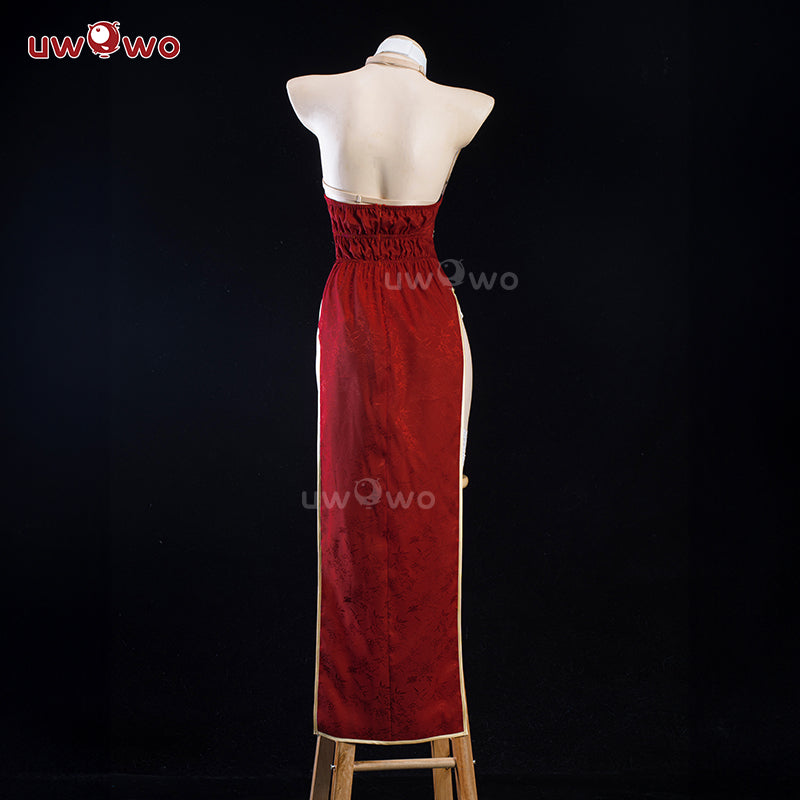 INSTOCK Uwowo Azur Lane Cheshire New Year Cheongsam Cosplay Costume