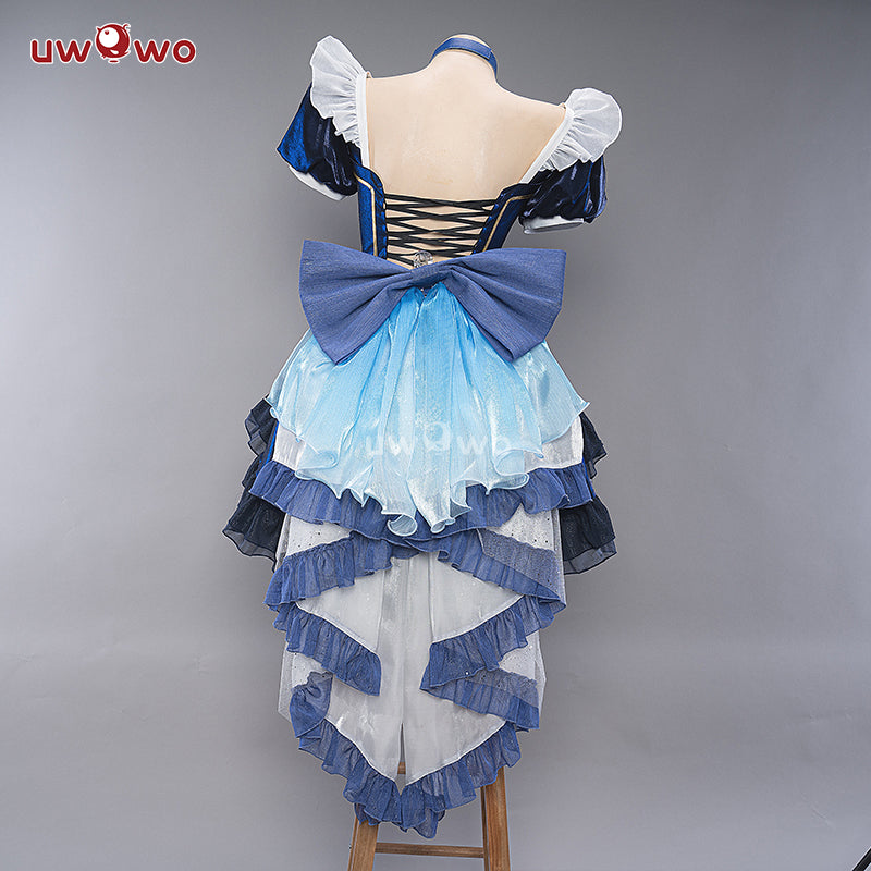 INSTOCK S-3XL Uwowo Genshin Impact Fanart Furina Focalors Hydro Archon Maid Cosplay Costume