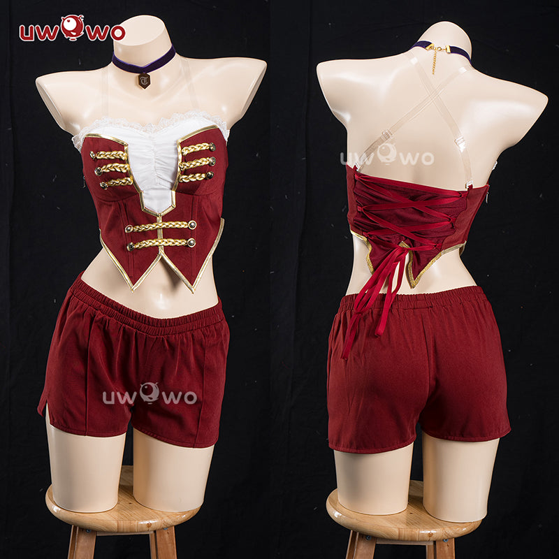 INSTOCK Uwowo Umamusume: Pretty Derby Daiwa Scarlet Starting Future Stage Outfit Cosplay Costume S-3XL