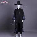 【Clearance】Uwowo Collab Series: Kpop Black Cosplay Costume XS-3XL