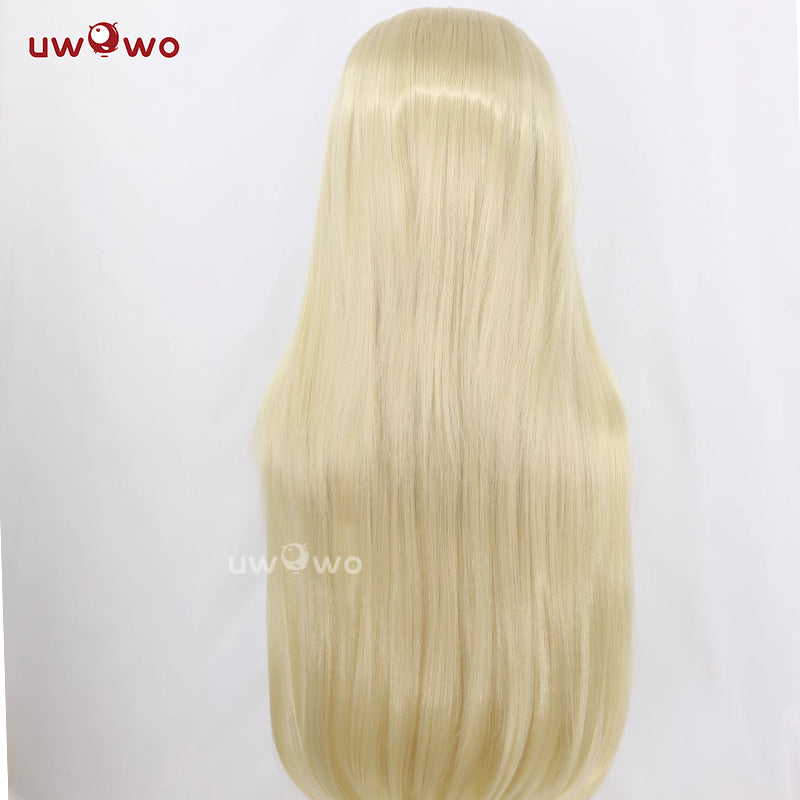 Uwowo Game Coven Cosplay Wig Long Yellow Hair
